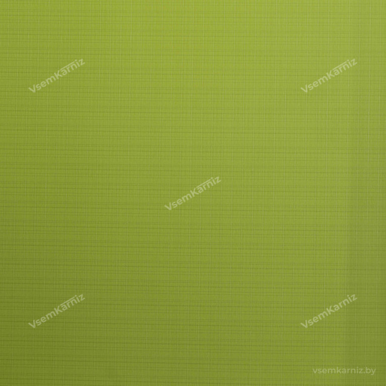 Рулонная штора LmDecor «Лайт 04» Зеленая в коробе с направляющими