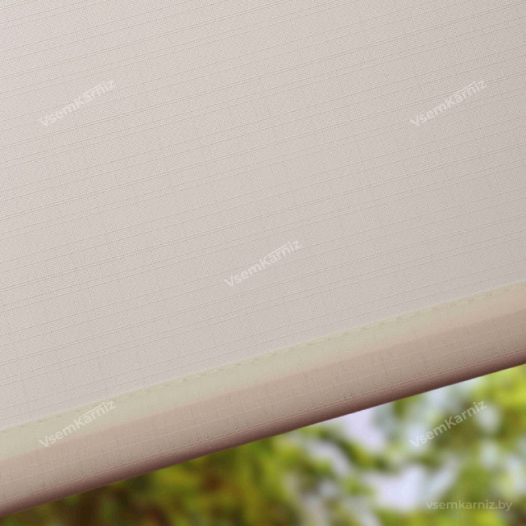 Рулонная штора LmDecor «Лайт 02» Белая с комплектом направляющих
