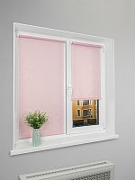 Рулонная штора LmDecor «Жаккард 08» Розовая (индивидуальный размер)