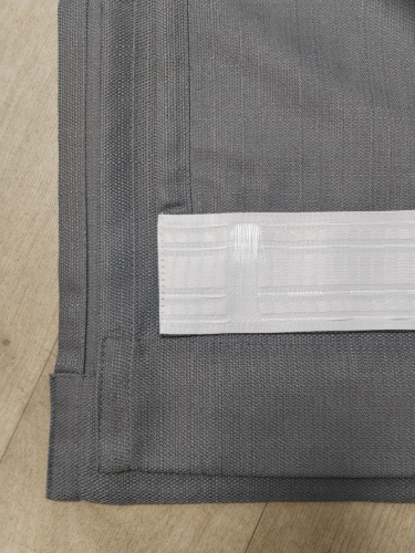 Шторы Эко 250x270 (2шт, графит) фото 3