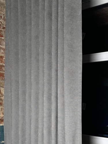 Шторы Канвас 150x270 (2шт, серый)