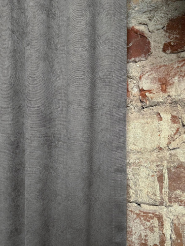 Шторы Канвас 150x250 (2шт, серый)
