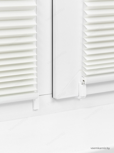 Жалюзи плиссе PK 250-09 Белые фото 8