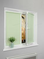 Рулонная штора LmDecor «Лайт 08» мятная (индивидуальный размер)