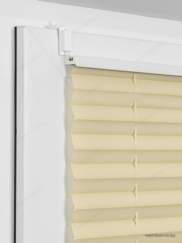 Жалюзи плиссе PK 250-05 Бежевые фото 8