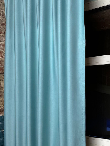 Шторы Блэкаут 250x250 (2шт, мятный) фото 2