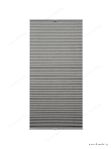 Жалюзи плиссе жаккардовые с тиснением PK 260-05 Серые фото 11