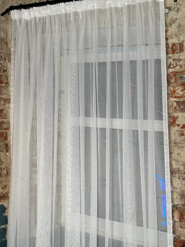 Гардина Бамбук 600x250 (белый)