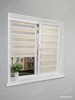 Рулонная штора LmDecor День-Ночь «Дабл 01» (индивидуальный размер)