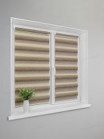 Рулонная штора LmDecor День-Ночь «Дабл 03» (индивидуальный размер)