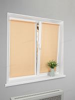 Рулонная штора LmDecor «Лайт 10» персиковая
