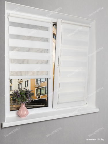 Рулонная штора LmDecor День-Ночь «Марсель 01» (индивидуальный размер)