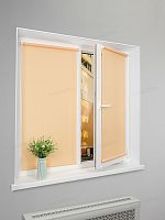 Рулонная штора LmDecor «Лайт 10» персиковая (индивидуальный размер)