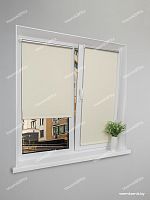 Рулонная штора LmDecor БЛЭКАУТ «Симпл 03» Кремовая (индивидуальный размер)